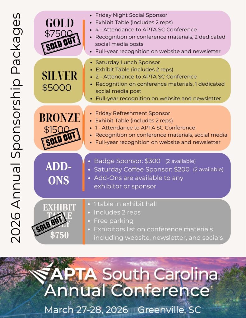 2026 Conference sponsorships 1.20.26